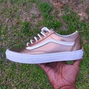 Vans Rose Gold Sneaker Women Size 7